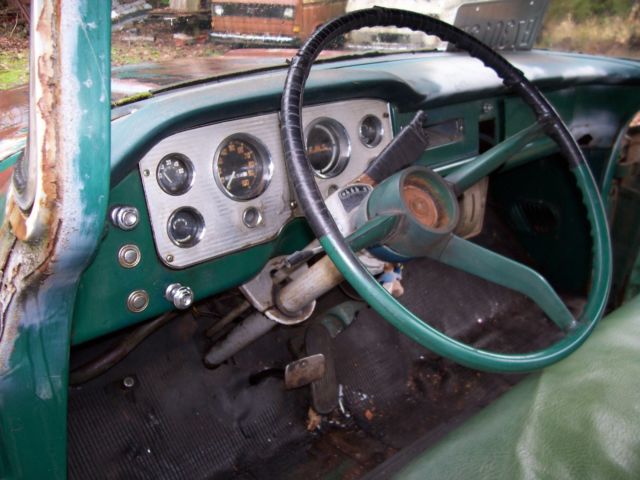 1957 green Chevrolet Other Pickups