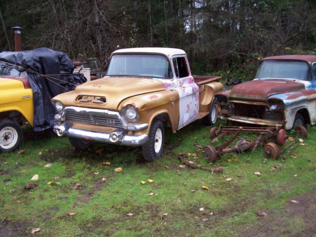 1957 green Chevrolet Other Pickups