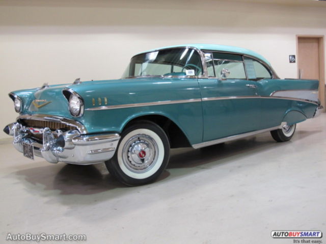 1957 Green Chevrolet Bel Air