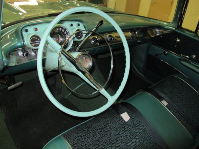 1957 Green Chevrolet Bel Air