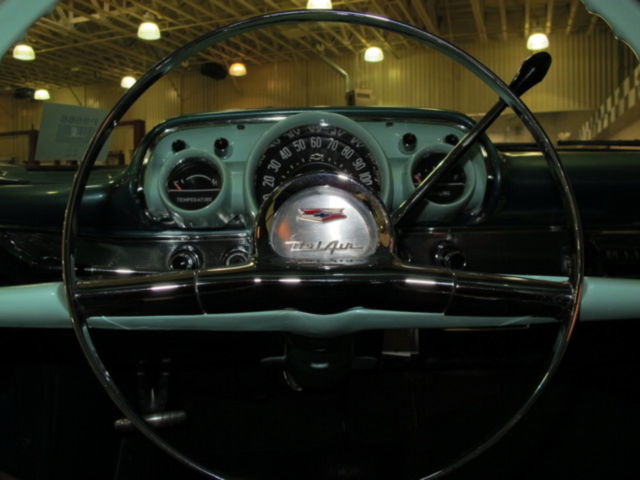 1957 Green Chevrolet Bel Air