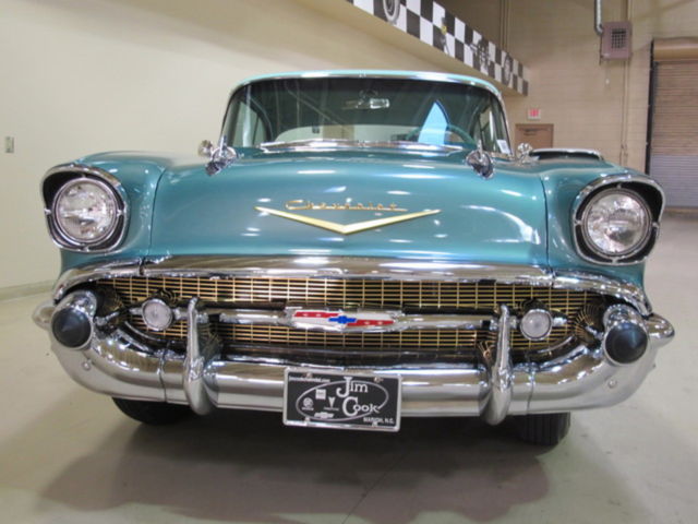 1957 Green Chevrolet Bel Air