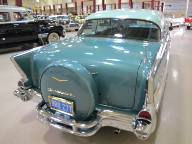 1957 Green Chevrolet Bel Air