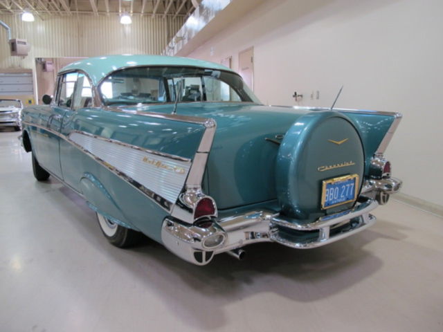 1957 Green Chevrolet Bel Air