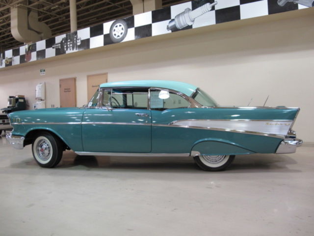 1957 Green Chevrolet Bel Air