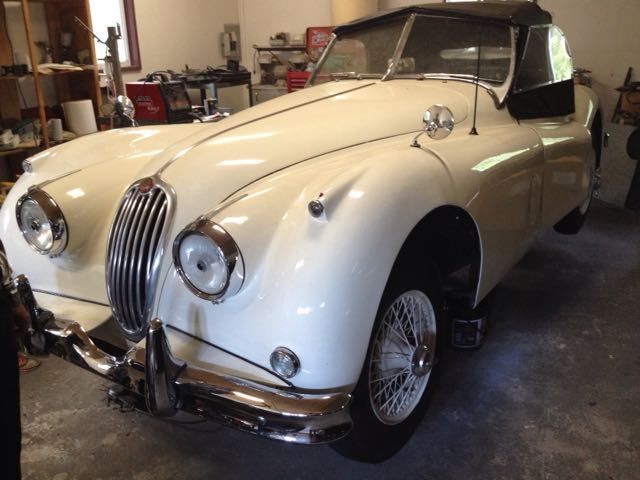1957 White Jaguar Other Convertible TWO-DOOR SPORT COUPE