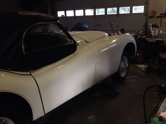 1957 White Jaguar Other Convertible TWO-DOOR SPORT COUPE