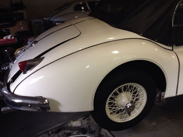 1957 White Jaguar Other Convertible TWO-DOOR SPORT COUPE