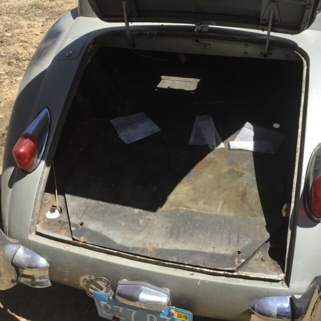 1957 Gray Jaguar XK Coupe