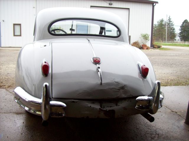 1957 White Jaguar XK COUPE