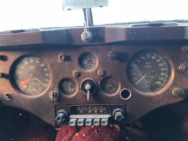 1957 Black Jaguar XK Coupe
