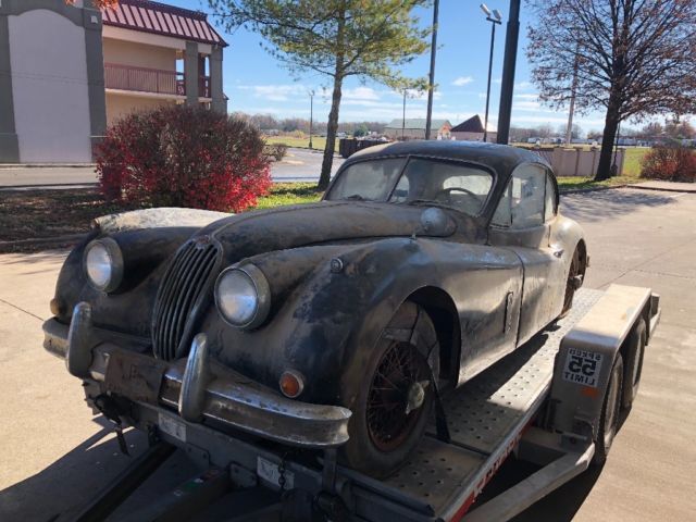 1957 Black Jaguar XK Coupe