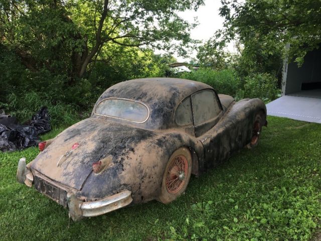 1957 Black Jaguar XK Coupe
