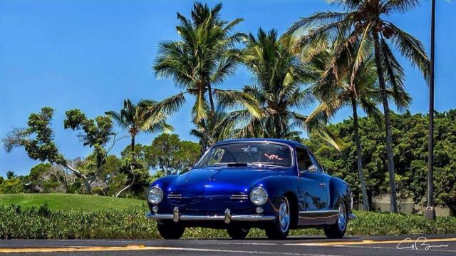 19570000 Blue Volkswagen Karmann Ghia Coupe