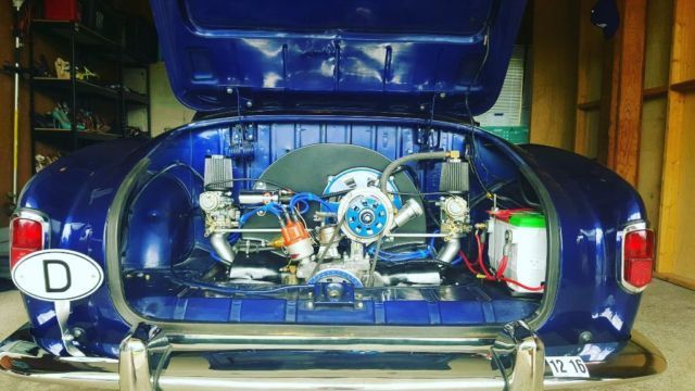 19570000 Blue Volkswagen Karmann Ghia Coupe