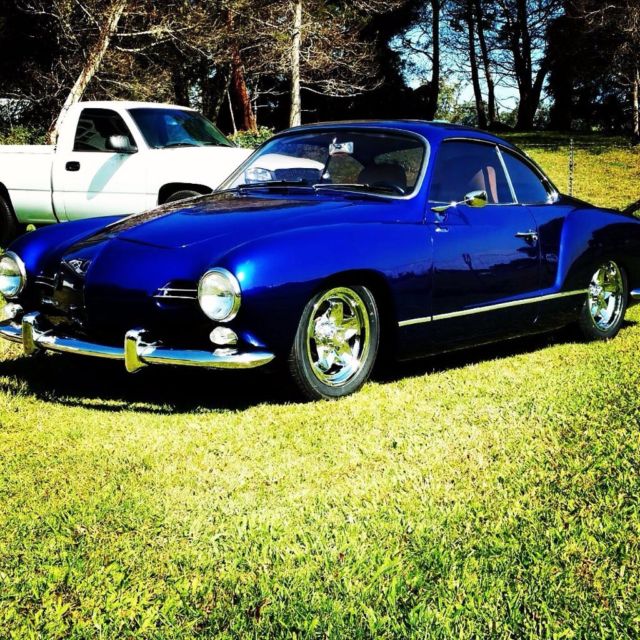19570000 Blue Volkswagen Karmann Ghia Coupe