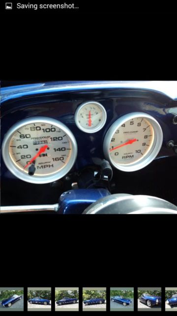 19570000 Blue Volkswagen Karmann Ghia Coupe