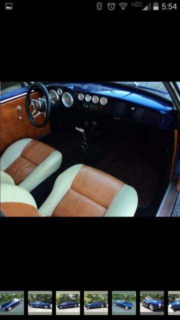 19570000 Blue Volkswagen Karmann Ghia Coupe