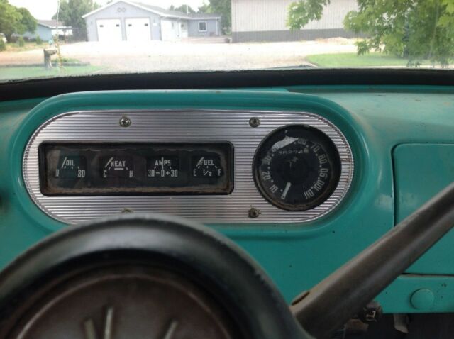 1957 Green Dodge KD100 Longbox