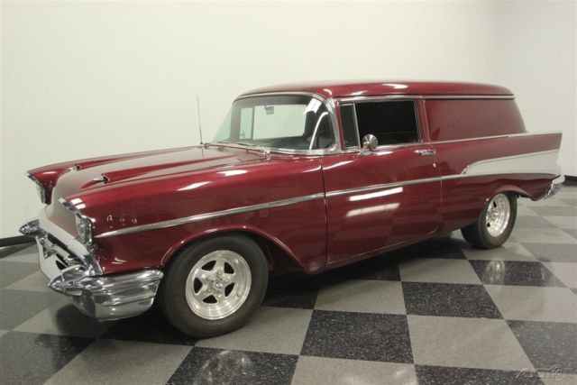 1957 Black Chevrolet Sedan Delivery