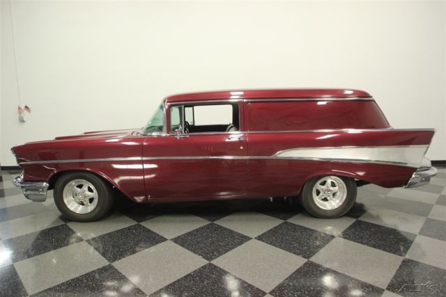 1957 Black Chevrolet Sedan Delivery