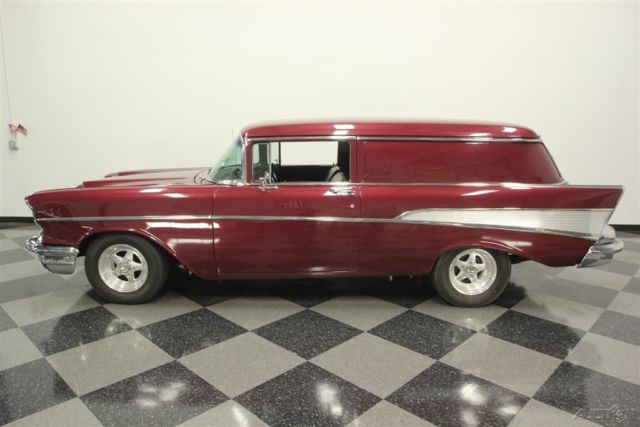 1957 Black Chevrolet Sedan Delivery