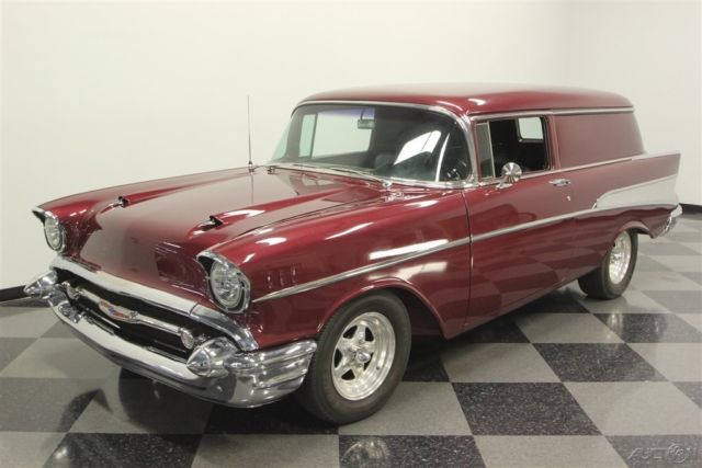 1957 Black Chevrolet Sedan Delivery