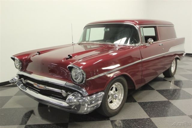 1957 Black Chevrolet Sedan Delivery