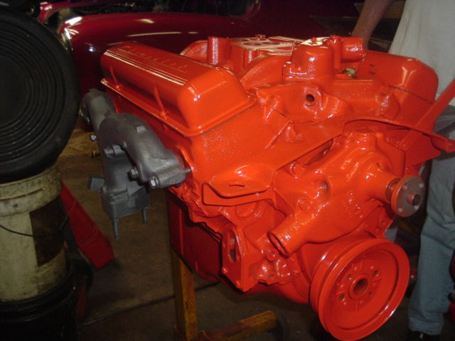 1957 Venetian Red/Polo White Chevrolet Corvette Convertible