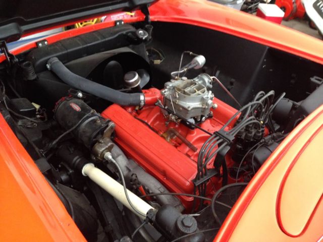 1957 Venetian Red/Polo White Chevrolet Corvette Convertible