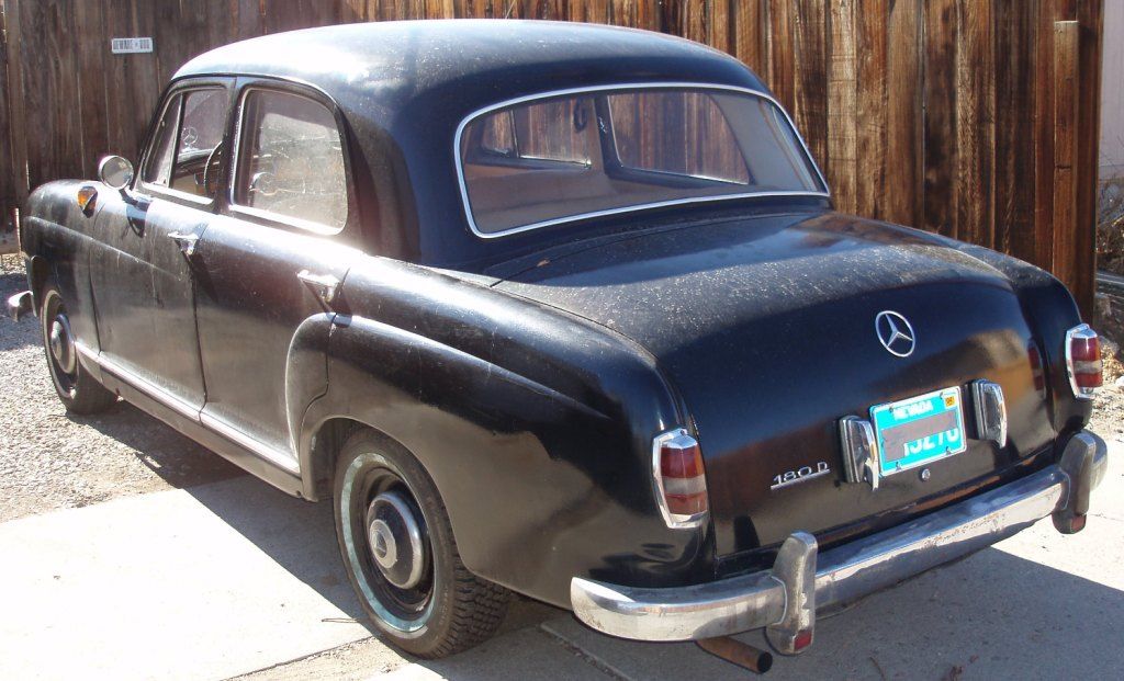 1957 Black Mercedes-Benz Other