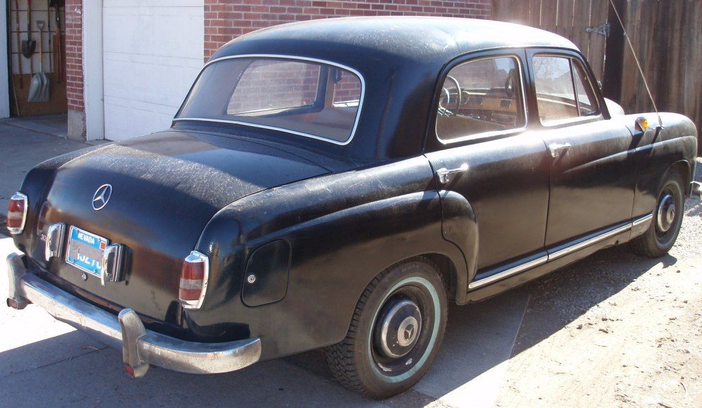 1957 Black Mercedes-Benz Other