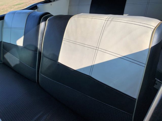 1957 White Mercury Monterey Convertible