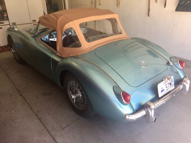 1957 Healy Blue MG MGA Convertible