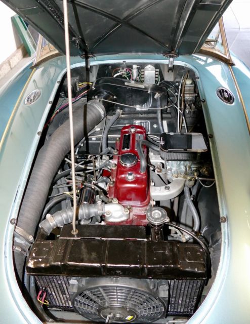 1957 Healy Blue MG MGA Convertible
