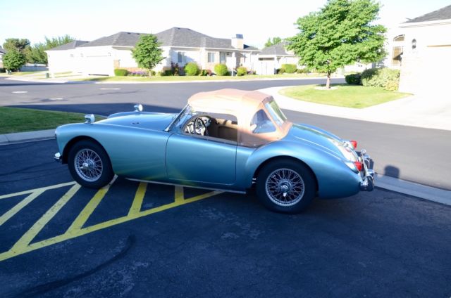 1957 Healy Blue MG MGA Convertible