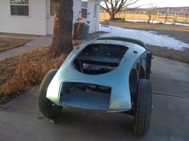 1957 Healy Blue MG MGA Convertible
