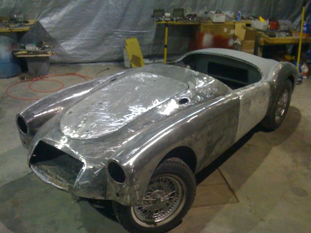 1957 Healy Blue MG MGA Convertible