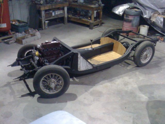 1957 Healy Blue MG MGA Convertible