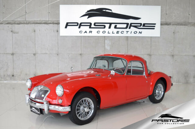 1957 Red MG MGA Coupe