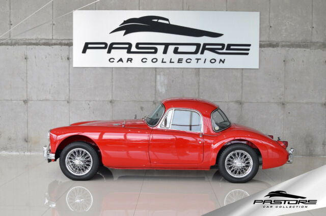 1957 Red MG MGA Coupe
