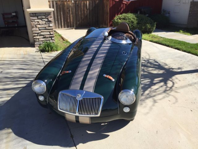 1957 Green MG MGA Convertible