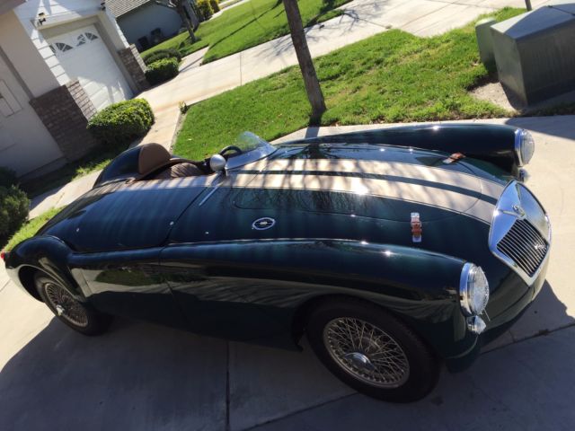 1957 Green MG MGA Convertible