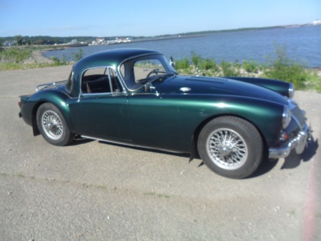 1957 Green MG MGA Coupe