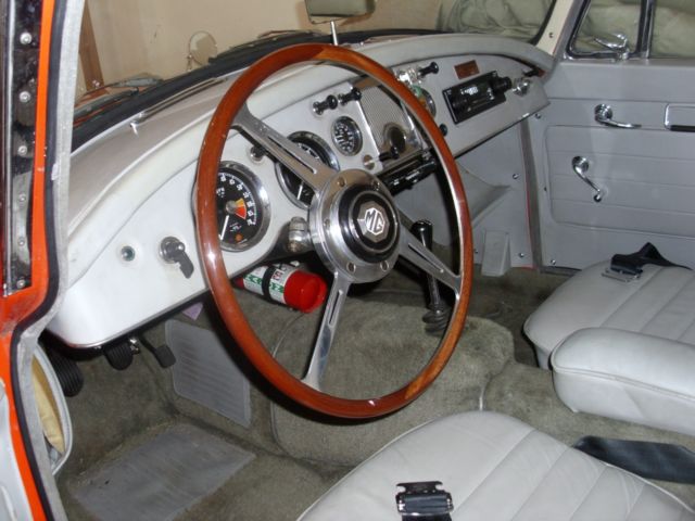 1957 ORIENT RED MG MGA Coupe