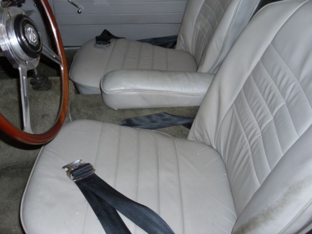 1957 ORIENT RED MG MGA Coupe