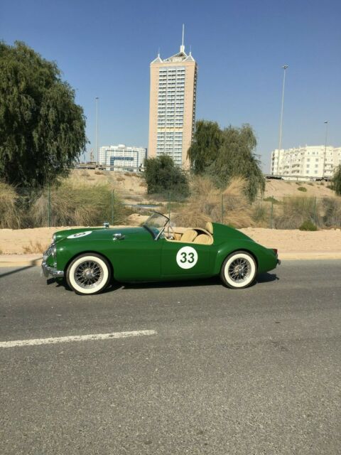 1957 Green MG MGA Convertible