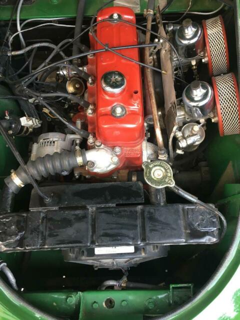 1957 Green MG MGA Convertible