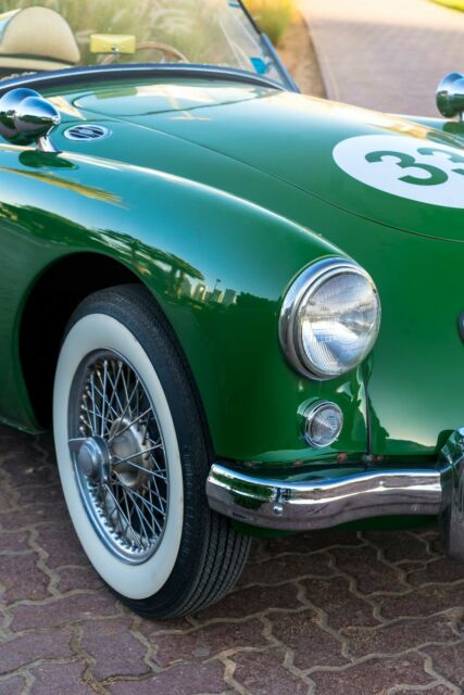 1957 Green MG MGA Convertible