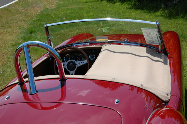 1957 Custom dark red MG MGA Convertible